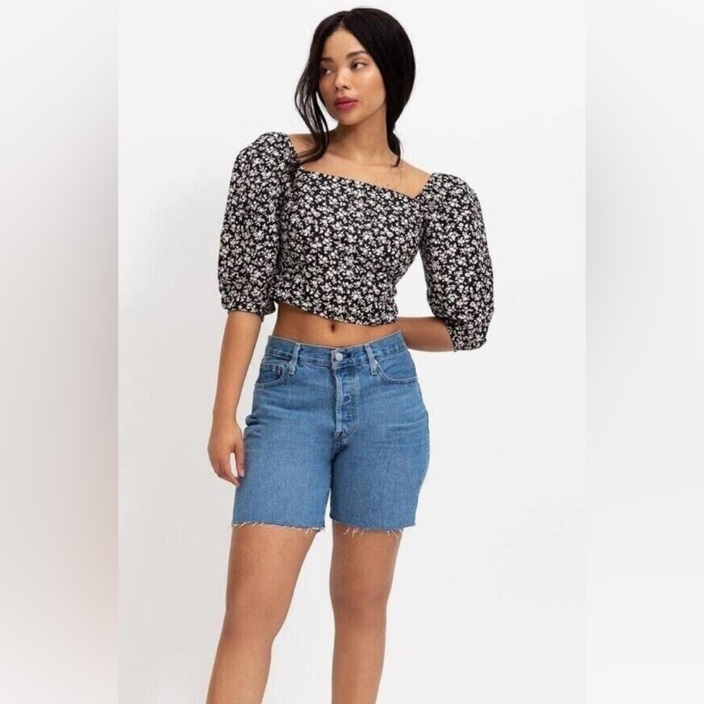 Levi's Women's Black Blouse